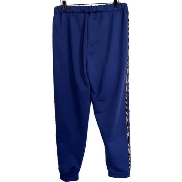 Purple Side Stripe Pull On Style Jogger Size XL - Picture 2 of 6